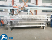 Perfect Function Stainless Steel Filter Press For Edible Oil Filtration With 450mm Plate and Frame