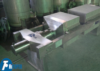 Food Industry Stainless Steel Filter Press With 2.2kw Motor Power