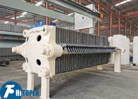 Chamber Volume 624L Plate And Frame Filter Press With Cast Iron Material