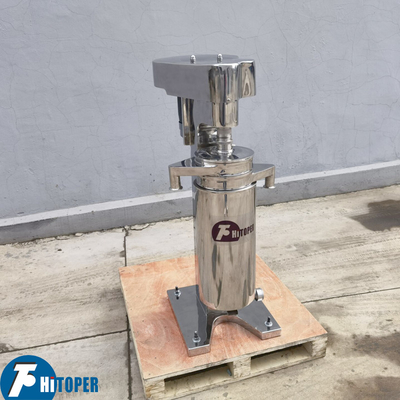 Precision Tubular Centrifuge for Citrus Essential Oils Extraction 1.5kw Separator