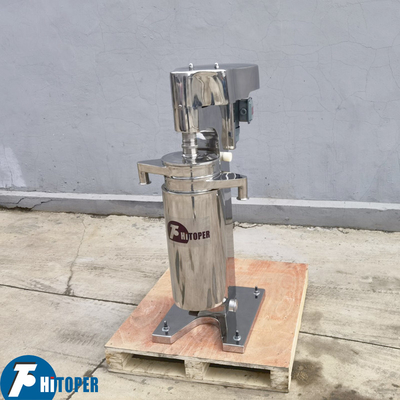 Precision Tubular Centrifuge for Citrus Essential Oils Extraction 1.5kw Separator