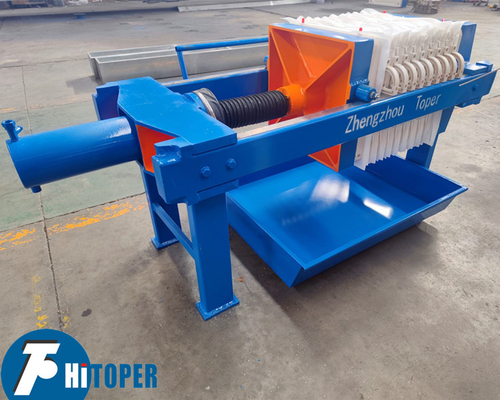 4m2 Small 450x450mm Plate Chemical Textile and Printing Wastewater Treatment Industrial Filter Press