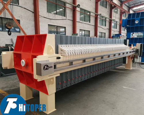 Membrane Filter Press Industrial Equipment for Solid Liquid Separation and Low Moisture Cake Formation with 4kw Motor Power