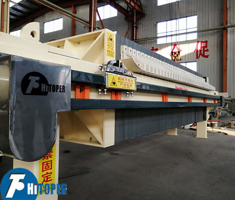 Professional Membrane Filter Press for Sewage Treatment in Mining / Brewing / Textiles Industry