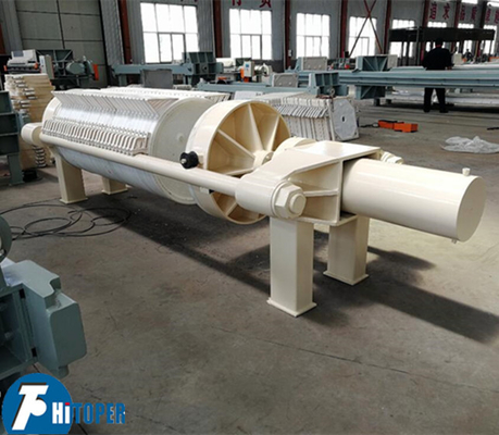 High Pressure Round Plate Filter Press for Solid-Liquid Separation in Ceramic Clay Industry with 2.0Mpa Filtration Pressure