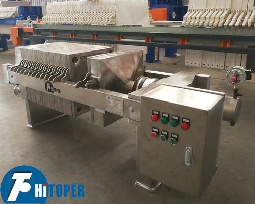 Stainless Steel Filter Press for Solid-Liquid Separation in Food Liquor and More and Durability