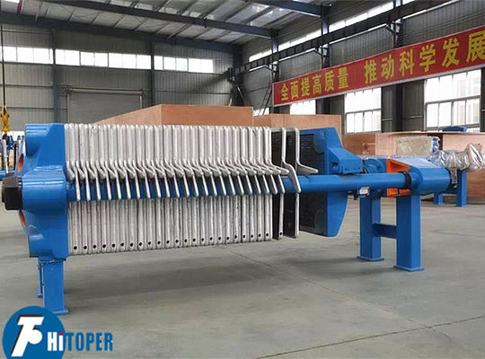 Durable Cast Iron Filter Press Designed to Withstand High Pressure and Temperatures up to 300 Degree Celsius for Filtration Processes