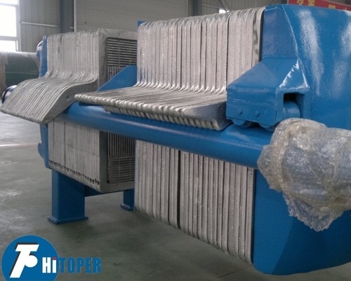 630x 630mm Cast Iron Filter Plate Plate And Frame Filter Press For New Condition Olive Oil Filtration