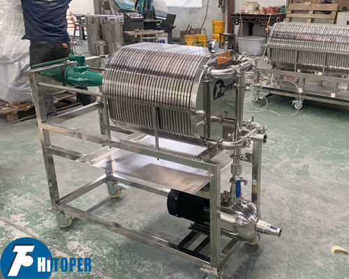 Plate and Frame Filter Press Offering Filtration Performance for Pharmaceutical Food Beverage Brewing and Petrochemical Industries