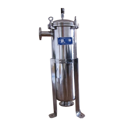 17L Volume Housing Solid Liquid Sludge Separation Stainless Steel Bag Filter