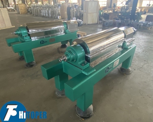 Continuous Corn Fiber Dehydration Industrial Decanter Centrifuge with Dual Motor Drive and CE Certificate