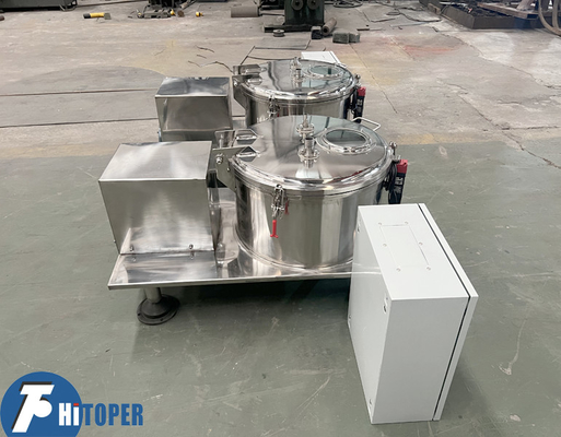 Small Pilot Use Stainless Steel Table Top Discharge Centrifuge Separator.20L Volume Drum Separator