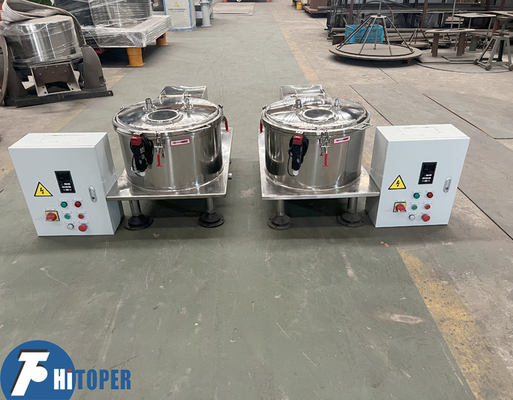 Small Pilot Use Stainless Steel Table Top Discharge Centrifuge Separator.20L Volume Drum Separator
