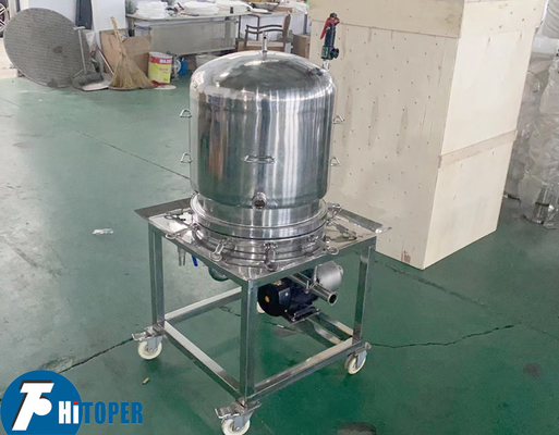 Multi-Purpose SS Cartridge Filter Housing for Chemical Industry