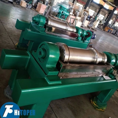 Double Motor Frequency Conversion Drive Industrial Decanter Centrifuge Of Sludge Dewatering