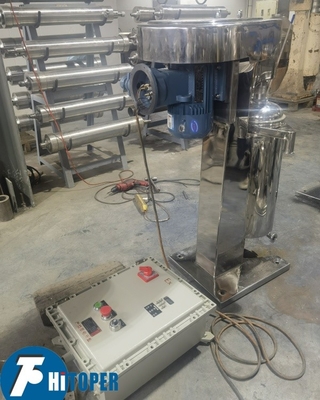 Stainless Steel Industrial Centrifugal Separator Machine Algae Biomass Centrifuge 2 Phase Tubular Centrifuge