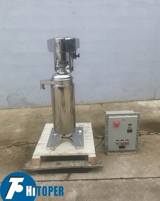 Stainless Steel Industrial Centrifugal Separator Machine Algae Biomass Centrifuge 2 Phase Tubular Centrifuge