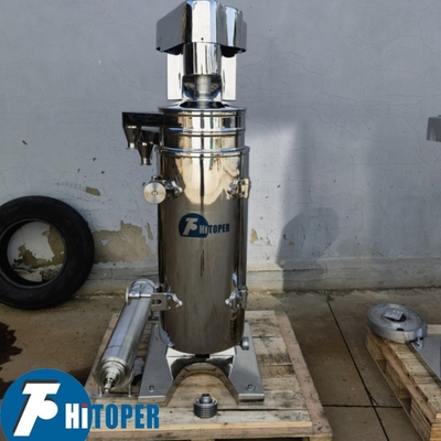 High speed virgin coconut oil separation 3phase tubular centrifuge machine