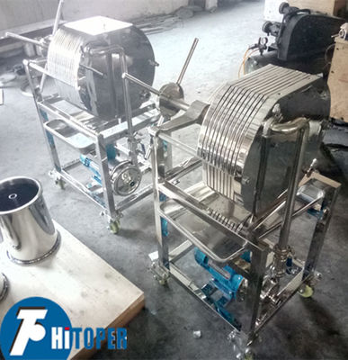 0.15Mpa Pressure Plate And Frame Filter Press For Filtration Of Thick And Thin Liquids