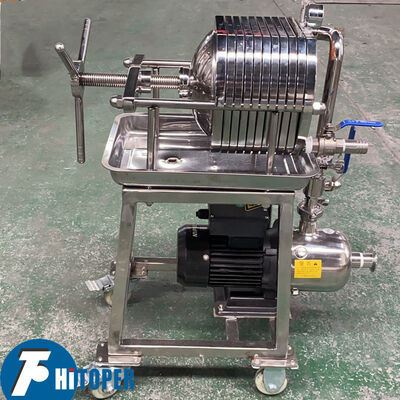 Multi Layer Stainless Steel Plate and Frame Filter for Solid Liquid Separation in Water Treatment Food and Chemical Processing Applications