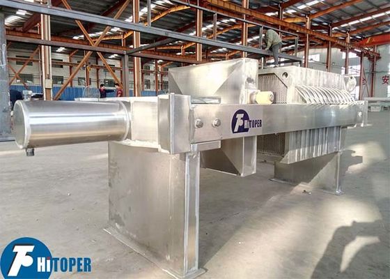 Stainless Steel Plate and Frame Filter Press for Oil Industry with 5m2 Filter Area and Performance