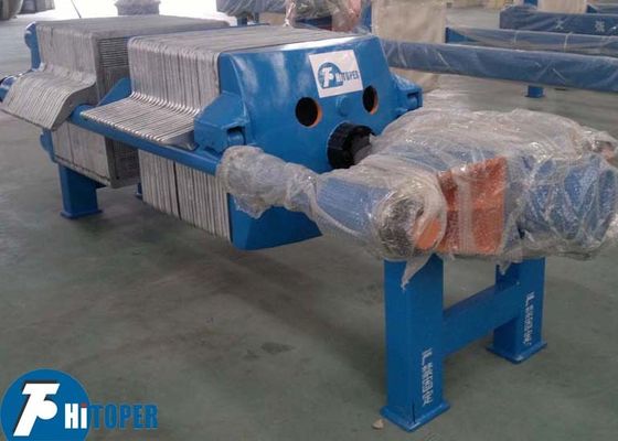 Cast Iron Plate and Frame Filter Press for High Pressure Waste Engine Oil Purification and Motor Oil Recycling