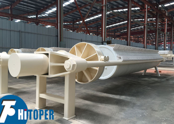 800mm Round Plate Filter Press for Wastewater Treatment with and Corrosion Resistance