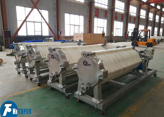 Reinforced Polypropylene Cotton Cake Filter Press for Chemical and Food Industries