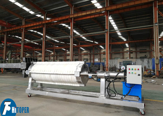 Adjustable Frame Quantity Cotton Cake Filter Press For Different Filtration Needs