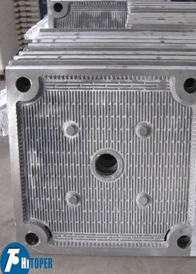 Cast Iron Filter Press Offering Durable Cast Iron Plate and Frame Construction for Filtration of High Temperature Industrial Materials
