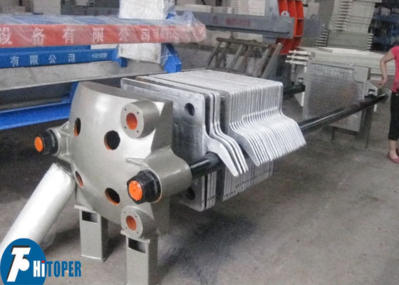 Industrial Cast Iron Filter Press with Durable Cast Iron Plate and Frame and 30mm Cake Thickness for Chemical Filtration