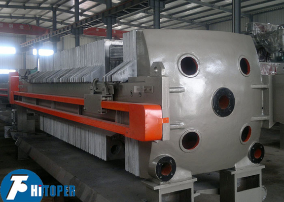 High Pressure Cast Iron Filter Press for Copper Sulfate and Potassium Sulfide Filtration