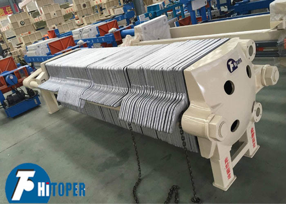 Manual Cast Iron Filter Press for High Temperature Materials Filtration and Dewatering Performance