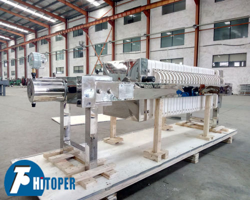 Stainless Steel Filter Press for Coconut Oil and Food Industry 304/316L Material Various Filter Media Available
