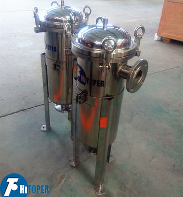 Compact Stainless Steel Bag Filter Housing with Mirror Polished Surface and Large Filter Area for Filtration Performance