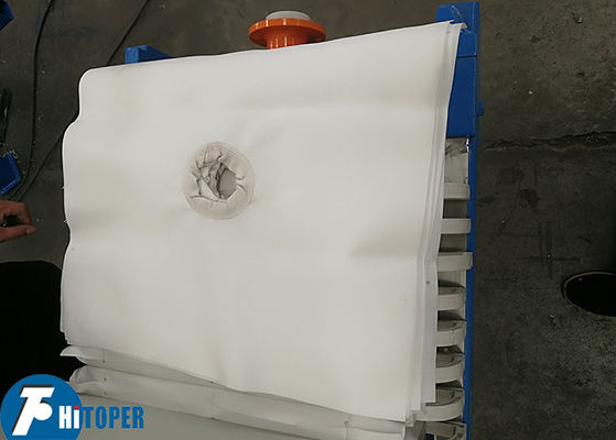 Municipal Wastewater Treatment  0.6Mpa Hydraulic Compress Filter Press Equipment