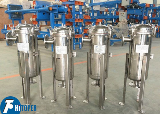 Industrial Bag Filter Housing for Water Purification Treatment with Large Processing Capacity and Easy Filter Bag Replacement