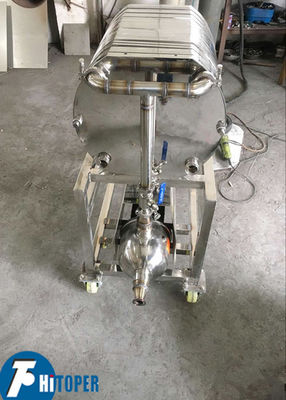Plate and Frame Filter Providing Solid Liquid Separation with Multi Layer Stainless Steel Plates and Pressure Seal Technology