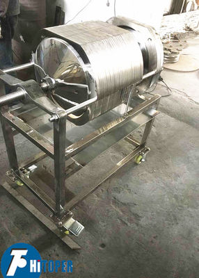 Plate and Frame Filter Providing Solid Liquid Separation with Multi Layer Stainless Steel Plates and Pressure Seal Technology