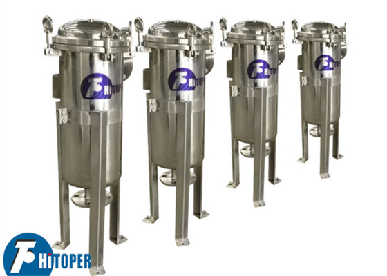 17L Volume Housing Solid Liquid Sludge Separation Stainless Steel Bag Filter