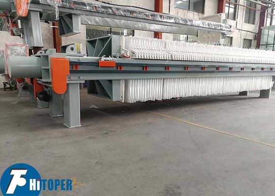 200m2 Automatic PP Chamber Filter Press  Textile Industry Wastewater Treatment