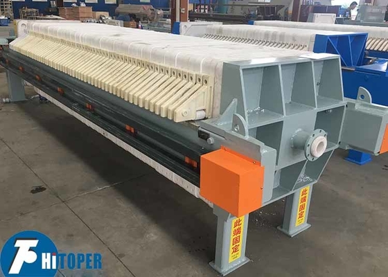 200m2 Automatic PP Chamber Filter Press  Textile Industry Wastewater Treatment