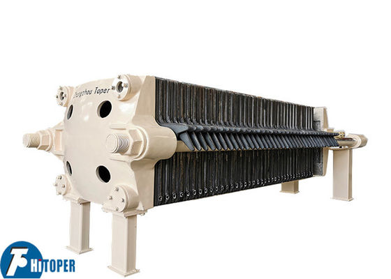 Cast Iron High Temperature Plate Frame Filter Press For Ceramics Separation