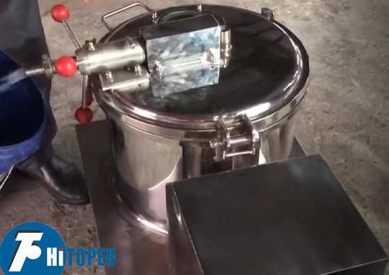 High Speed Platform Base Centrifuge Dia.300mm Drum Separator for Gypsum Separation