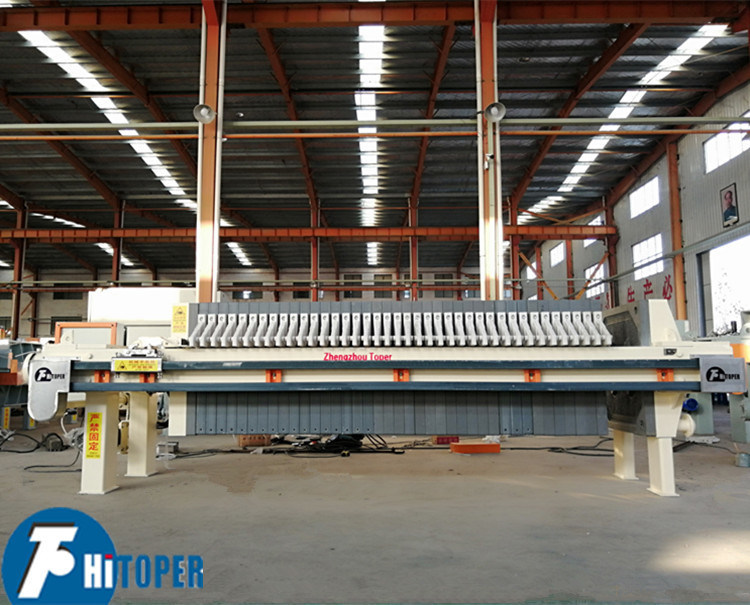 Professional Membrane Filter Press for Sewage Treatment in Mining / Brewing / Textiles Industry