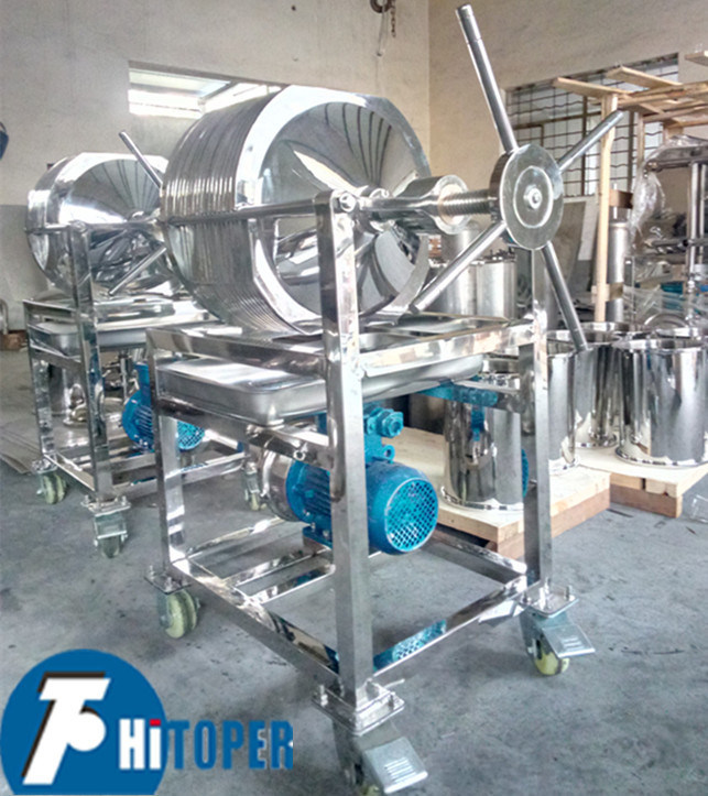 0.15Mpa Pressure Plate And Frame Filter Press For Filtration Of Thick And Thin Liquids