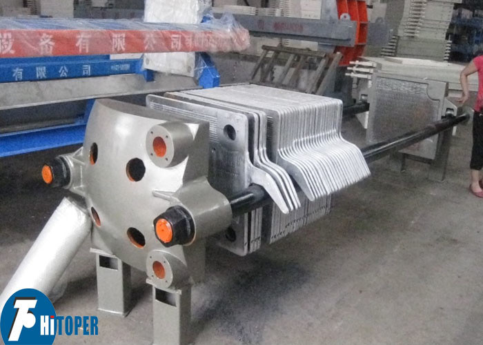 Industrial Cast Iron Filter Press with Durable Cast Iron Plate and Frame and 30mm Cake Thickness for Chemical Filtration