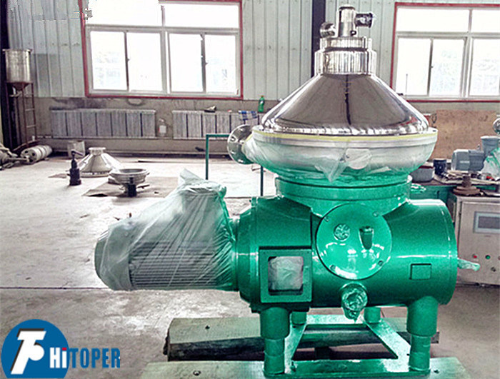 Disc Bowl Centrifuge automatic slagging separator with piston and nozzle slag separation modes for flexible industrial