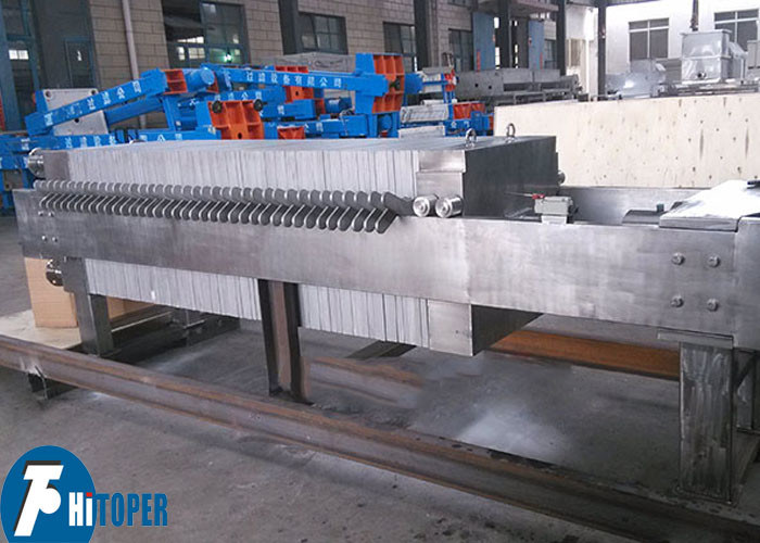 Solid Liquid Separation Stainless Steel Filter Press with Durable SS304 and SS316L Plates for Industrial Applications