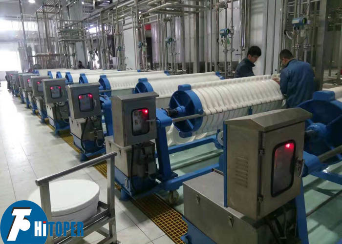 40m2 High Pressure Round Plate Filter Press for Sludge Dewatering Filtration with CE Qualification